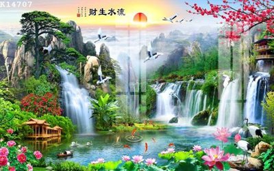 Chi tiết file tranh tráng gương File gốc in tranh tổng hợp K14707 (ảnh gốc)