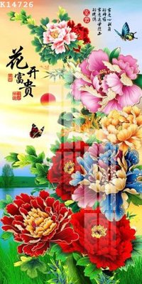 File PSD File gốc in tranh tổng hợp K14726 (bản gốc) đã tách nền