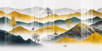 Tải file File gốc in tranh tổng hợp K14774 (gốc) chủ đề hoa sen