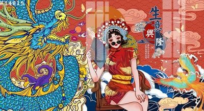 File in trần File gốc in tranh tổng hợp K14815 (bản gốc) bầu trời