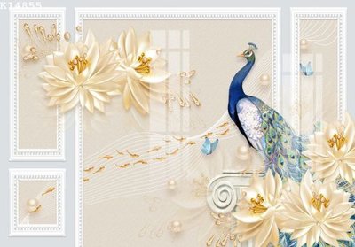 File PSD File gốc in tranh tổng hợp K14855 (bản gốc) độ phân giải cao