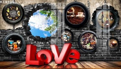 File gốc File gốc in tranh tổng hợp K14905 (AI/EPS) cho in ấn