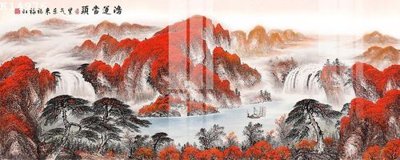 File PSD File gốc in tranh tổng hợp K14976 (gốc) nhiều lớp (multi-layer)