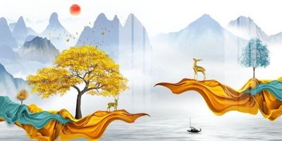 File tranh File gốc in tranh tổng hợp K15078 (bản gốc) trang trí văn phòng