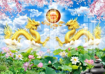 Download file gốc File gốc in tranh tổng hợp K15345 (in lụa) cao cấp