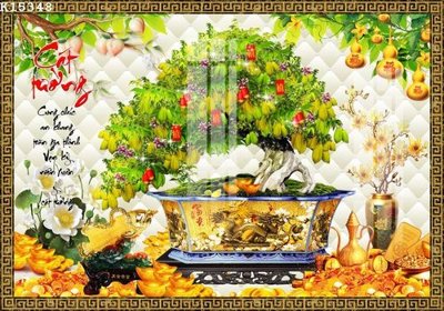 File gốc File gốc in tranh tổng hợp K15348 (in mica) làm quà tặng