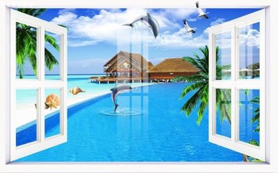 File gốc File gốc in tranh tổng hợp K15364 (in tráng gương) hiện đại