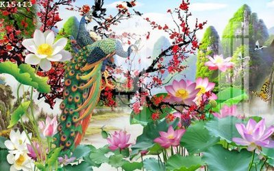 File PSD File gốc in tranh tổng hợp K15413 (bản gốc) dễ dàng edit