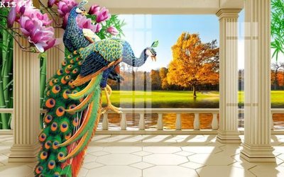 File PSD File gốc in tranh tổng hợp K15415 (nguyên bản) cho thiết kế