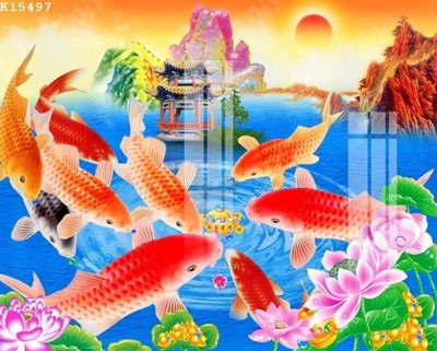 File tranh File gốc in tranh tổng hợp K15497 (gốc) chủ đề thiên nhiên