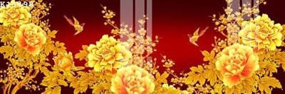 File tranh File gốc in tranh tổng hợp K15498 (ảnh gốc) in trần 3D