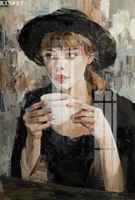 File tranh File gốc in tranh tổng hợp K15887 (ảnh gốc) in trần 3D