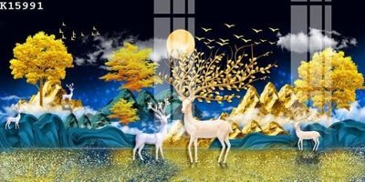 File gốc File gốc in tranh tổng hợp K15991 (cho in ấn) độc quyền