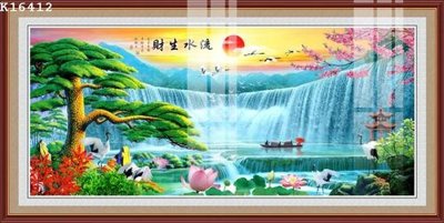 File tranh ảnh gốc File gốc in tranh tổng hợp K16412 dùng cho in khổ lớn