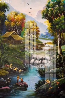 File PSD File gốc in tranh tổng hợp K16531 (gốc) nhiều lớp (multi-layer)