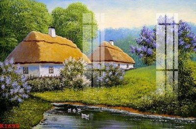 File gốc File gốc in tranh tổng hợp K1698 (in tráng gương) hiện đại