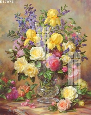 File in trần File gốc in tranh tổng hợp K17075 (file gốc) phong thủy