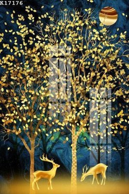 File in trần File gốc in tranh tổng hợp K17176 (bản gốc) 5D