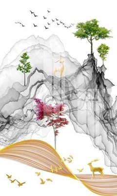 File tranh File gốc in tranh tổng hợp K17184 (ảnh gốc) cho in ấn kỹ thuật số