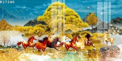 File gốc File gốc in tranh tổng hợp K17240 (in 3D) cho trang trí