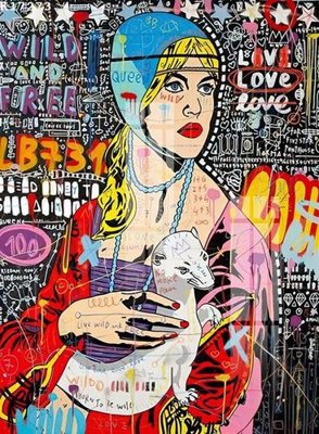 File tranh File gốc in tranh tổng hợp K17273 (gốc) in vải canvas