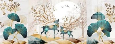 File gốc File gốc in tranh tổng hợp K17311 (AI/EPS) cho in ấn