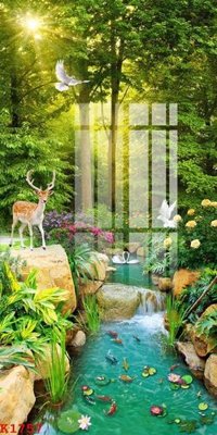 File gốc in tráng gương File gốc in tranh tổng hợp K1757 chi tiết