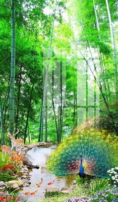 File tranh in mica File gốc in tranh tổng hợp K1762 (độ phân giải cao)