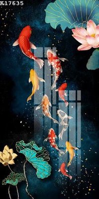 File PSD File gốc in tranh tổng hợp K17635 (bản gốc) đã tách nền