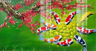 File in trần File gốc in tranh tổng hợp K17722 (bản gốc) đại dương