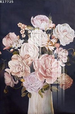 File in trần File gốc in tranh tổng hợp K17725 (bản gốc) hoa văn