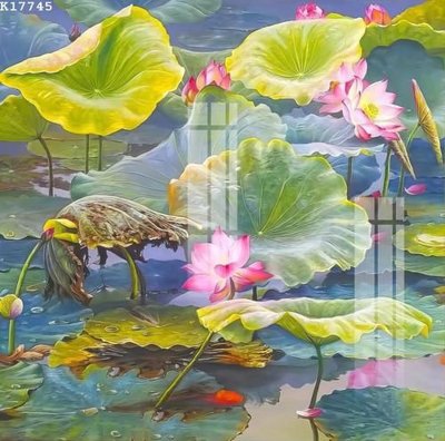 Download file gốc File gốc in tranh tổng hợp K17745 (in lụa) cao cấp