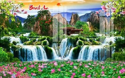 File tranh File gốc in tranh tổng hợp K18008 (ảnh gốc) in trần xuyên sáng