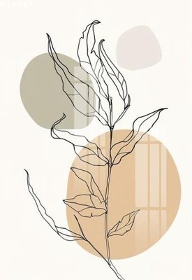 File tranh PSD File gốc in tranh tổng hợp K18045 chất lượng cao