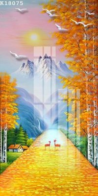 File gốc File gốc in tranh tổng hợp K18075 (in tráng gương) nghệ thuật