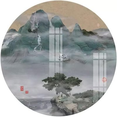 Chi tiết file ảnh File gốc in tranh tổng hợp K18308 sắc nét