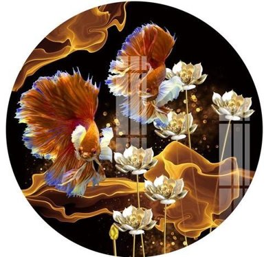 File PSD File gốc in tranh tổng hợp K18328 (bản gốc) đã tách nền