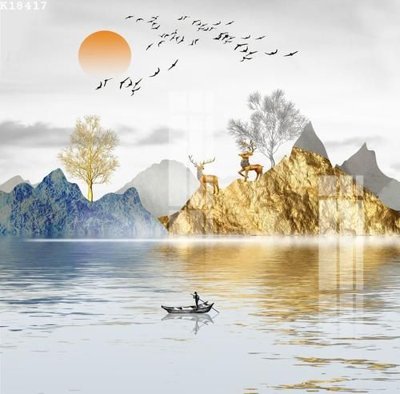 File tranh File gốc in tranh tổng hợp K18417 (ảnh gốc) chi tiết rõ ràng