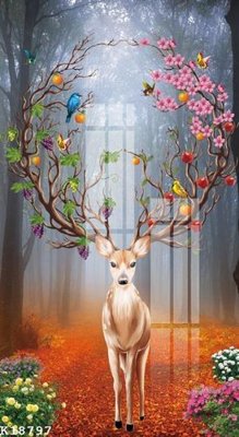 File PSD File gốc in tranh tổng hợp K18797 (bản gốc) cho nhà in