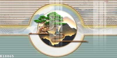 Ảnh gốc File gốc in tranh tổng hợp K18865 (nét căng) in mica