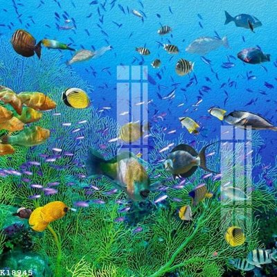 File in trần File gốc in tranh tổng hợp K18945 (file gốc) hoa văn 3D