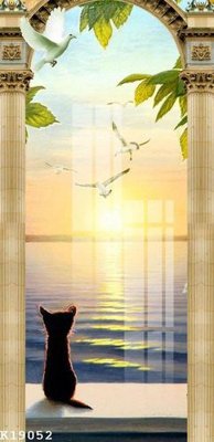 File gốc File gốc in tranh tổng hợp K19052 (in tráng gương) sang trọng