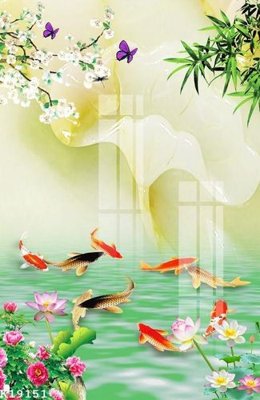 Tải file gốc in lụa File gốc in tranh tổng hợp K19151 siêu nét