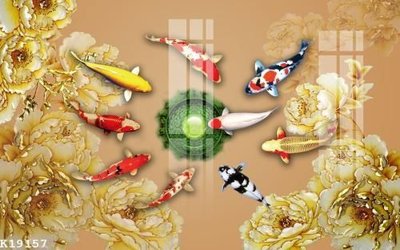 File in trần File gốc in tranh tổng hợp K19157 (bản gốc) phong cảnh