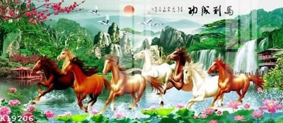 File tranh gốc File gốc in tranh tổng hợp K19206 (bản quyền) độc đáo