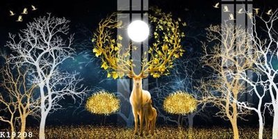 File in ấn File gốc in tranh tổng hợp K19208 (bản gốc) chất lượng cao