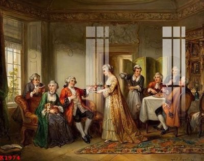 File in trần File gốc in tranh tổng hợp K1974 (bản gốc) đại dương