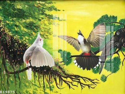 File gốc File gốc in tranh tổng hợp K19875 (in mica) cắt laser