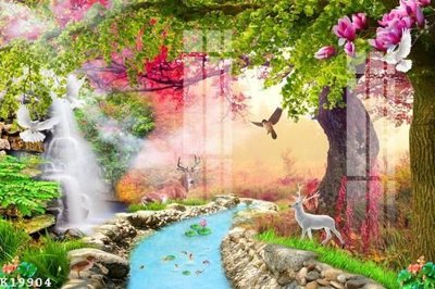 File gốc File gốc in tranh tổng hợp K19904 (in 3D) cho trang trí