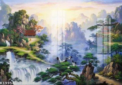 File gốc File gốc in tranh tổng hợp K19956 (ảnh chi tiết) để in trần